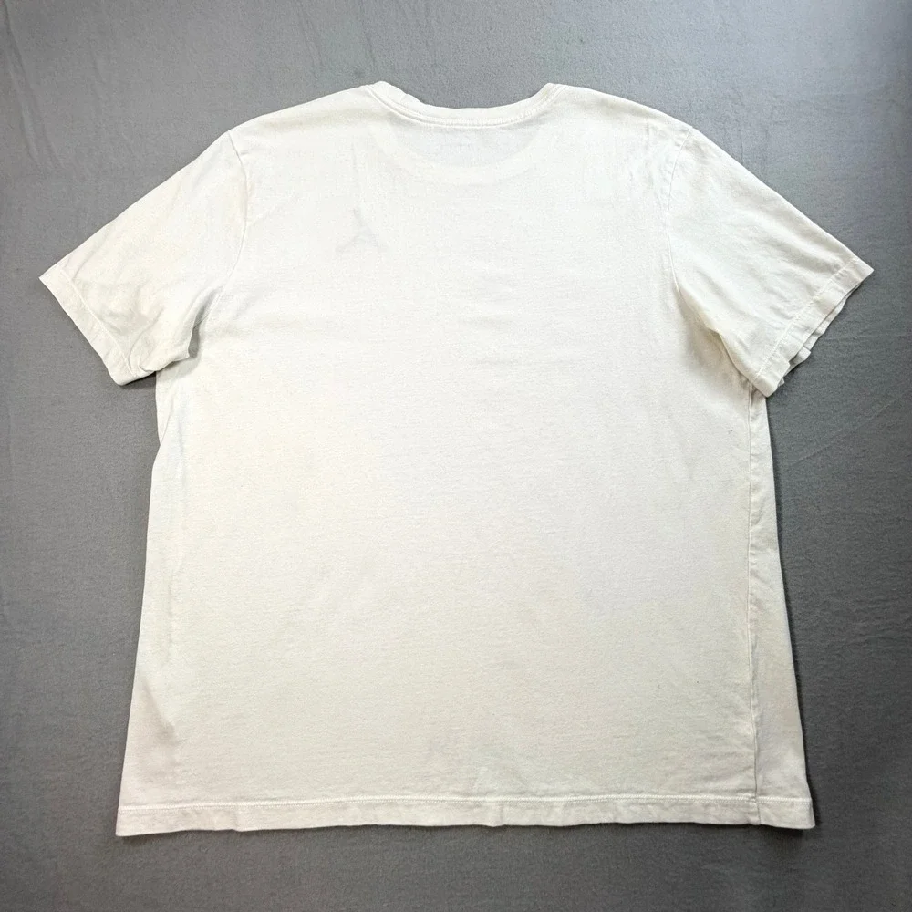 Jordan T-Shirt Mens XL White Jumpman Logo Cotton Short Sleeve Tee